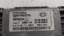 2015 Kia Optima PCM Engine Control Computer ECU ECM PCU OEM P/N:39138-2GBJ2 39108-2GBJ2, 391382GBJ2, 391082GBJ2, 39138-2GBJ1 Fits OEM Used Auto Parts