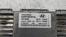 2011-2014 Hyundai Sonata PCM Engine Control Computer ECU ECM PCU OEM P/N:39101-2G661 39111-2G661 Fits Fits 2011 2012 2013 2014 OEM Used Auto Parts - Oemusedautoparts1.com 