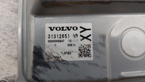 2014-2016 Volvo S60 PCM Engine Control Computer ECU ECM PCU OEM P/N:31312651AB Fits Fits 2014 2015 2016 OEM Used Auto Parts - Oemusedautoparts1.com 