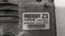 2015-2015 Toyota Corolla Motor Computadora Ecu Pcm Ecm Pcu OEM 186184