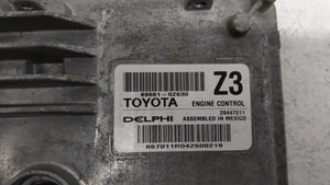 2015 Toyota Corolla PCM Engine Control Computer ECU ECM PCU OEM P/N:89661-0Z640 89661-0Z630 Fits OEM Used Auto Parts - Oemusedautoparts1.com 