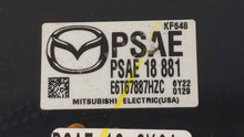 2016 Mazda 6 PCM Engine Control Computer ECU ECM PCU OEM P/N:PSAE 18 8K2A PSAE 18 881, PY9V 18 881 Fits OEM Used Auto Parts