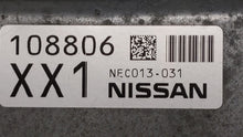 2013-2015 Nissan Sentra PCM Engine Control Computer ECU ECM PCU OEM P/N:BEM404-300 A1 NEC001-666 Fits Fits 2013 2014 2015 OEM Used Auto Parts - Oemusedautoparts1.com 