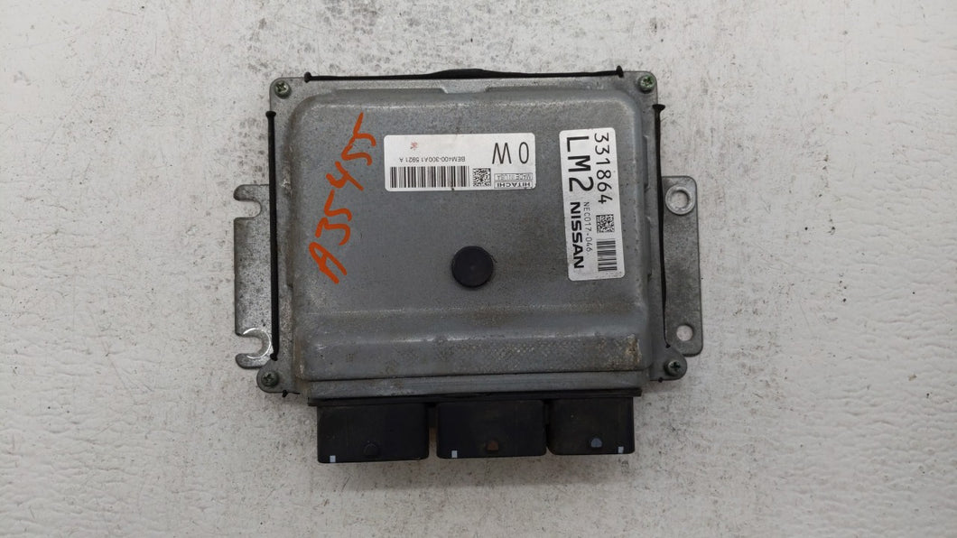 2015 Nissan Altima PCM Engine Control Computer ECU ECM PCU OEM P/N:BEM404-300 A1 NEC001-666, NEC013-028 Fits Fits 2013 2014 OEM Used Auto Parts - Oemusedautoparts1.com 