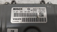 2012 Volvo S60 PCM Engine Control Computer ECU ECM PCU OEM P/N:0 261 209 108 31286086, 1343 0003 Fits OEM Used Auto Parts - Oemusedautoparts1.com 