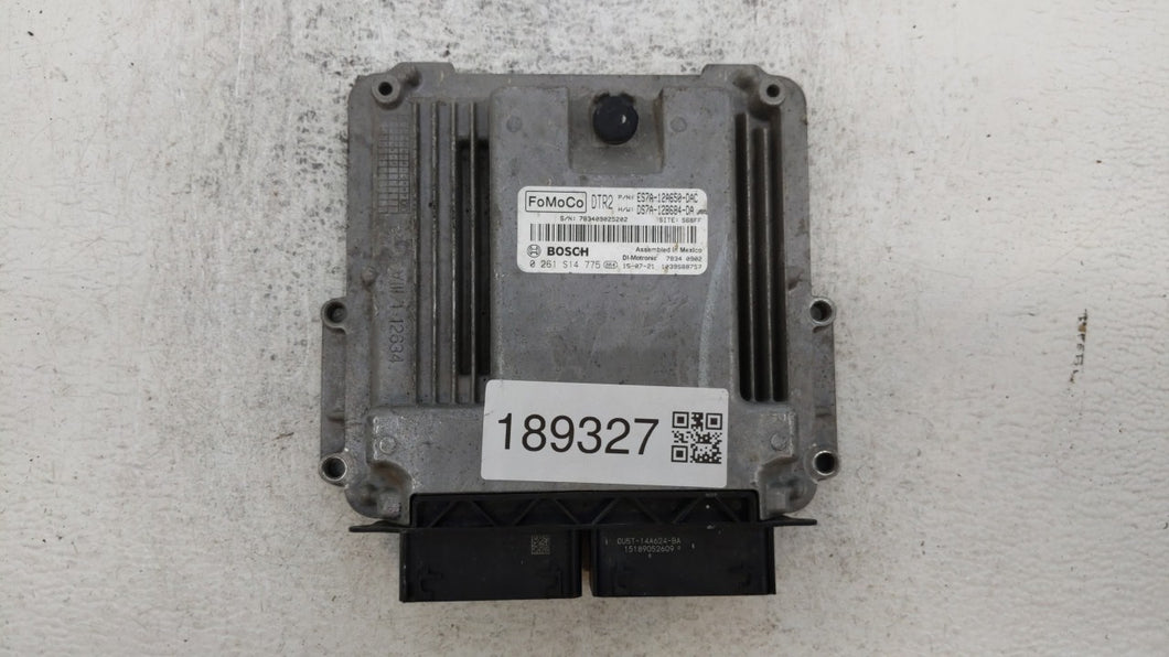 2014-2016 Ford Fusion PCM Engine Control Computer ECU ECM PCU OEM P/N:ES7A-12A650-RD ES7A-12A650-EK Fits Fits 2014 2015 2016 OEM Used Auto Parts