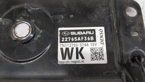 2015 Subaru Legacy PCM Engine Control Computer ECU ECM PCU OEM P/N:2765AF36C 22765AF36A, 22765AF36B Fits OEM Used Auto Parts