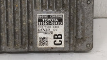 2012-2014 Toyota Camry PCM Engine Control Computer ECU ECM PCU OEM P/N:89661-06K83 89661-06K63 Fits Fits 2012 2013 2014 OEM Used Auto Parts - Oemusedautoparts1.com 