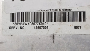 2007-2008 Gmc Acadia PCM Engine Control Computer ECU ECM PCU OEM P/N:12603998 12617014 Fits Fits 2005 2006 2007 2008 2009 2010 OEM Used Auto Parts