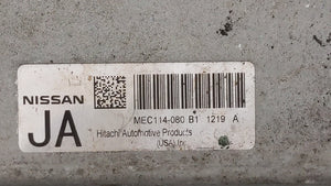 2011 Nissan Altima PCM Engine Control Computer ECU ECM PCU OEM P/N:MEC114-080 B1 Fits OEM Used Auto Parts - Oemusedautoparts1.com 