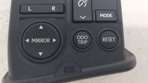 2009 Lexus Gs350 Master Power Window Switch Replacement Driver Side Left P/N:MIRROR CONTROL PANEL Fits OEM Used Auto Parts