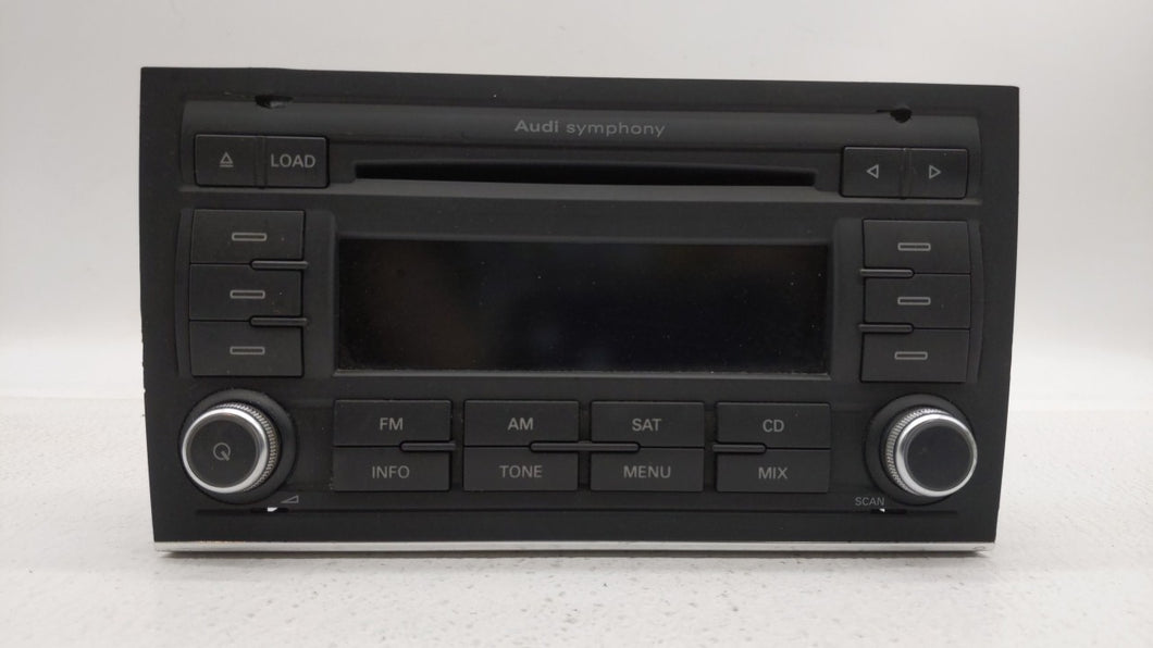 2007 Audi A4 Radio AM FM Cd Player Receiver Replacement P/N:7 646 019 380 8E0 035 195 AC Fits OEM Used Auto Parts