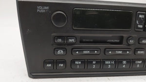 2000 Lincoln Ls Radio AM FM Cd Player Receiver Replacement P/N:XW4F-18C870-BK Fits OEM Used Auto Parts