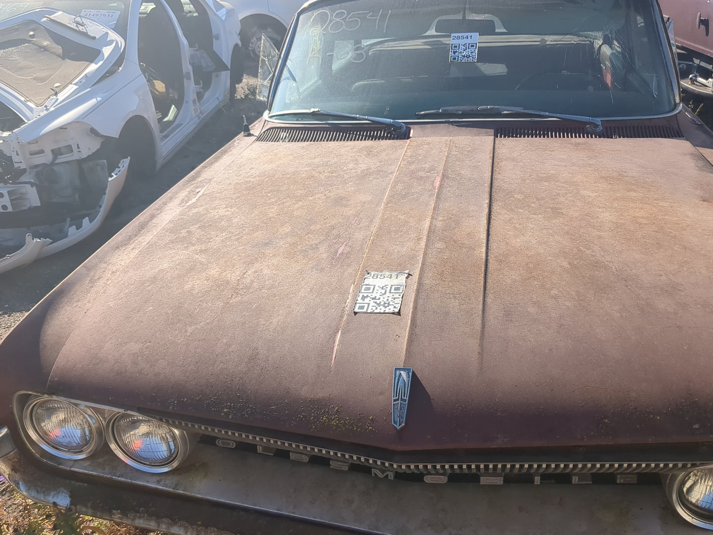 1961 Oldsmobile 88 Dynamic Base Hood Oem - Oemusedautoparts1.com