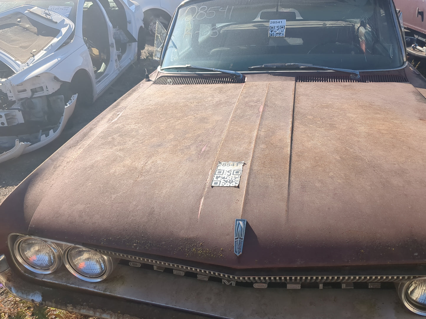 1961 Oldsmobile 88 Dynamic Base Hood Oem - Oemusedautoparts1.com