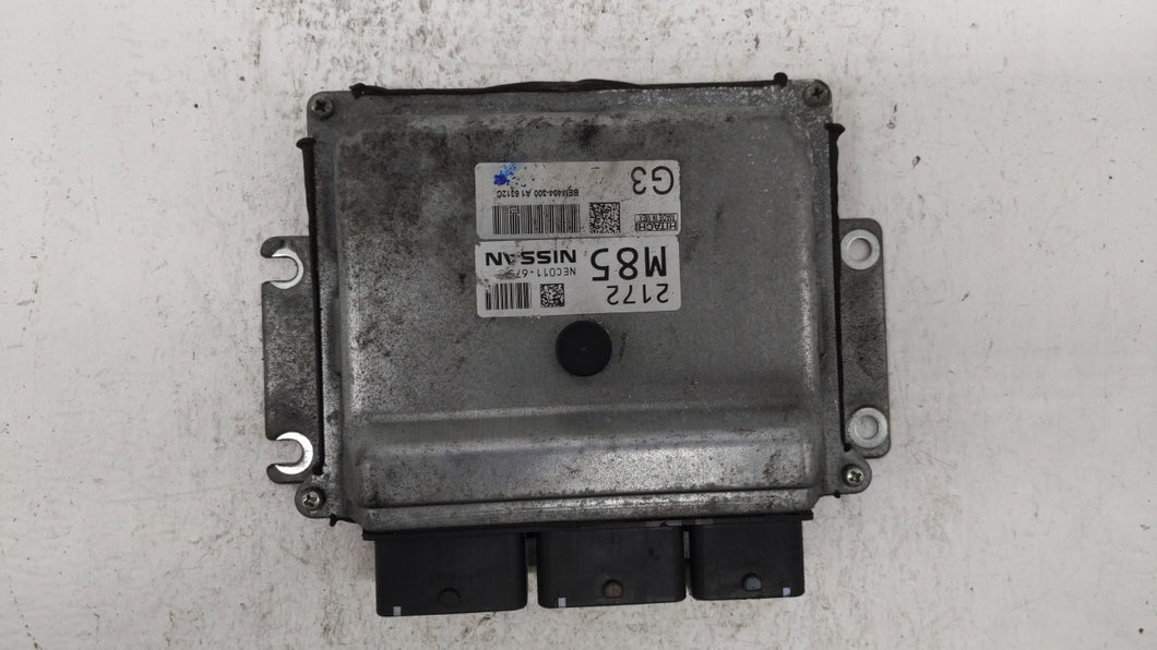 2013-2015 Nissan Sentra PCM Engine Control Computer ECU ECM PCU OEM P/N:BEM404-300 A1 NEC001-666 Fits Fits 2013 2014 2015 OEM Used Auto Parts - Oemusedautoparts1.com 