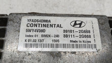 2011-2014 Hyundai Sonata PCM Engine Control Computer ECU ECM PCU OEM P/N:39101-2G667 39101-2G669 Fits Fits 2011 2012 2013 2014 OEM Used Auto Parts