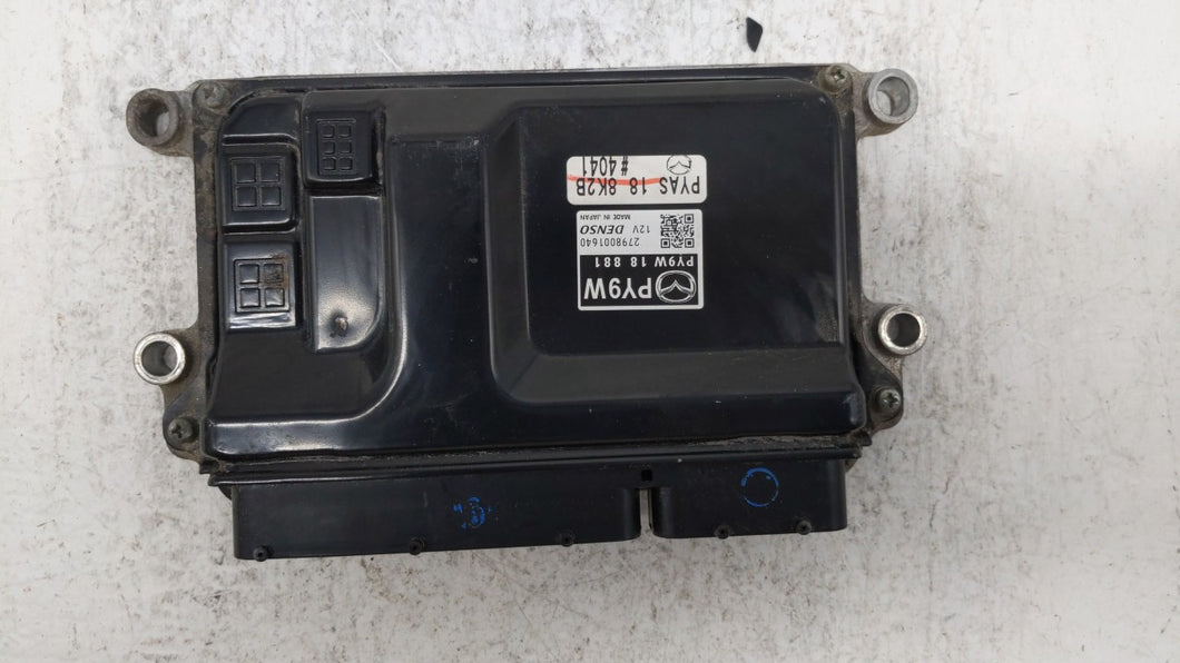 2016 Mazda Cx-5 PCM Engine Control Computer ECU ECM PCU OEM P/N:PY9V 18 881 PY9W 18 881A, PY9W 18 881 Fits OEM Used Auto Parts