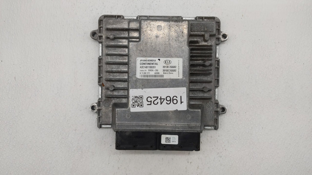 2016-2018 Kia Optima PCM Engine Control Computer ECU ECM PCU OEM P/N:39138-2GGC5 39108-2GGC5, 39138-2GGC6 Fits Fits 2016 2017 2018 OEM Used Auto Parts - Oemusedautoparts1.com 