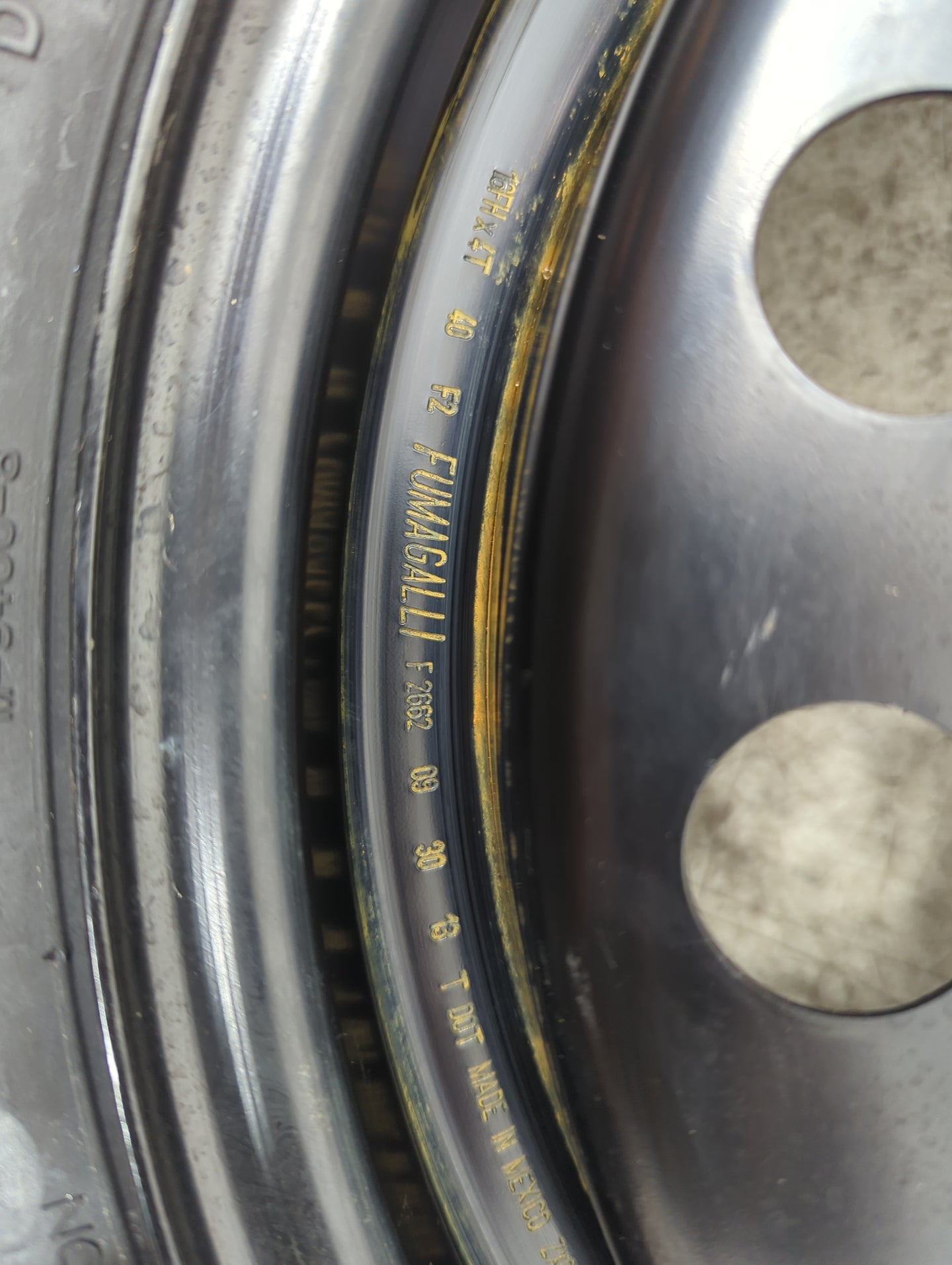 1980 Nissan Cruze Spare Donut Tire Wheel Rim Oem - Oemusedautoparts1.com