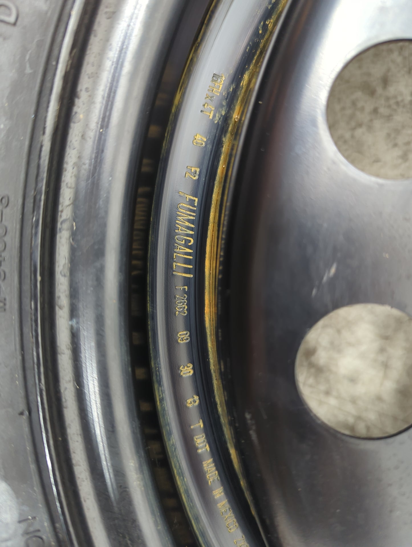 1980 Nissan Cruze Spare Donut Tire Wheel Rim Oem - Oemusedautoparts1.com