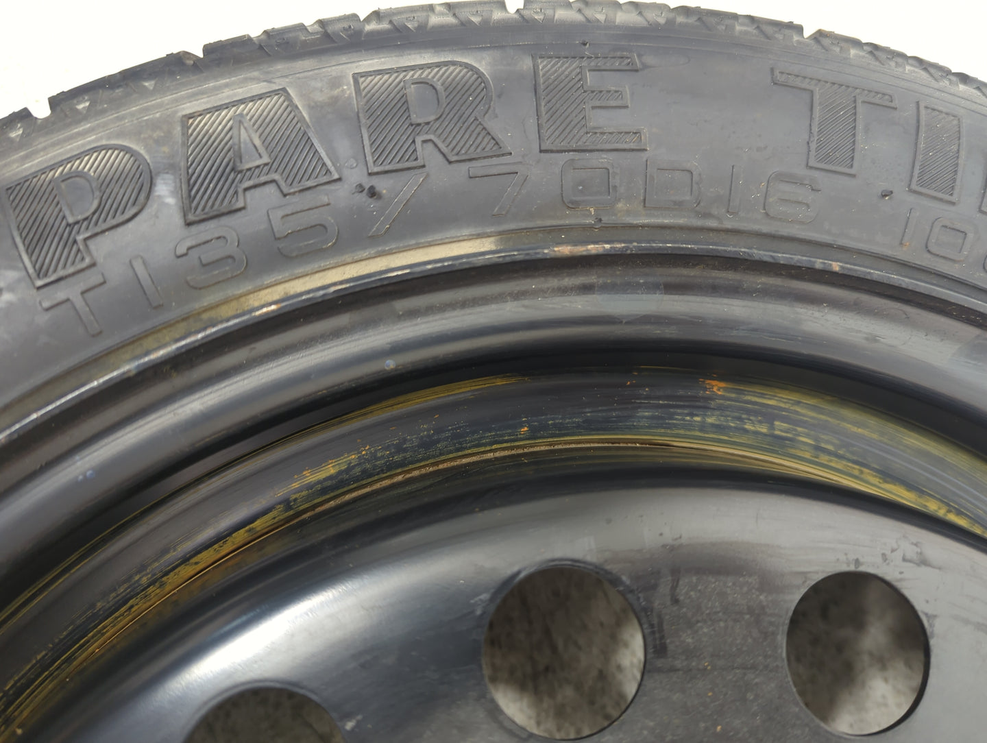 1980 Nissan Cruze Spare Donut Tire Wheel Rim Oem - Oemusedautoparts1.com