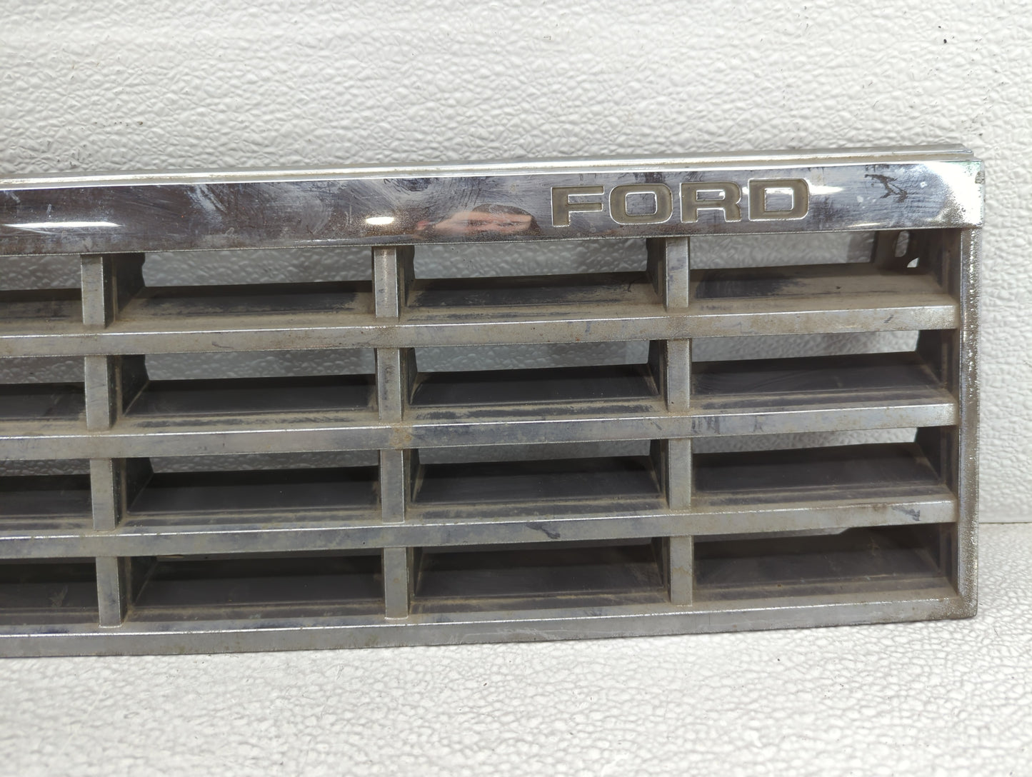 1982 Ford Escort Front Bumper Grille Cover - Oemusedautoparts1.com