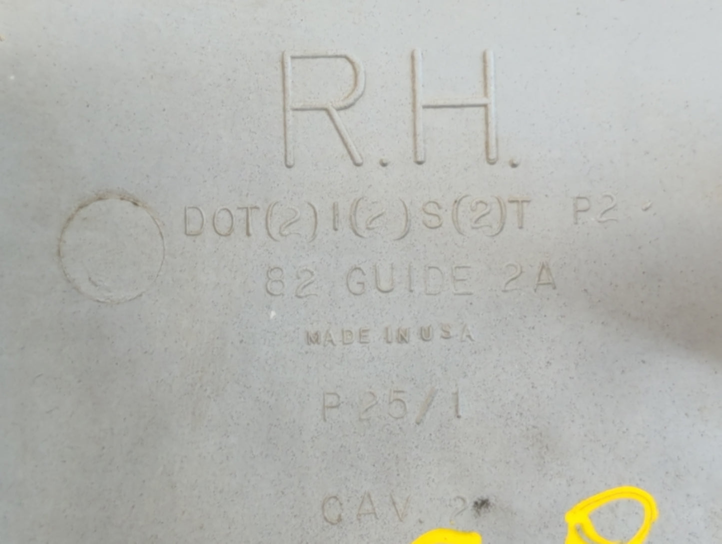 1982 Pontiac 6000 Tail Light Assembly Passenger Right OEM Fits OEM Used Auto Parts - Oemusedautoparts1.com