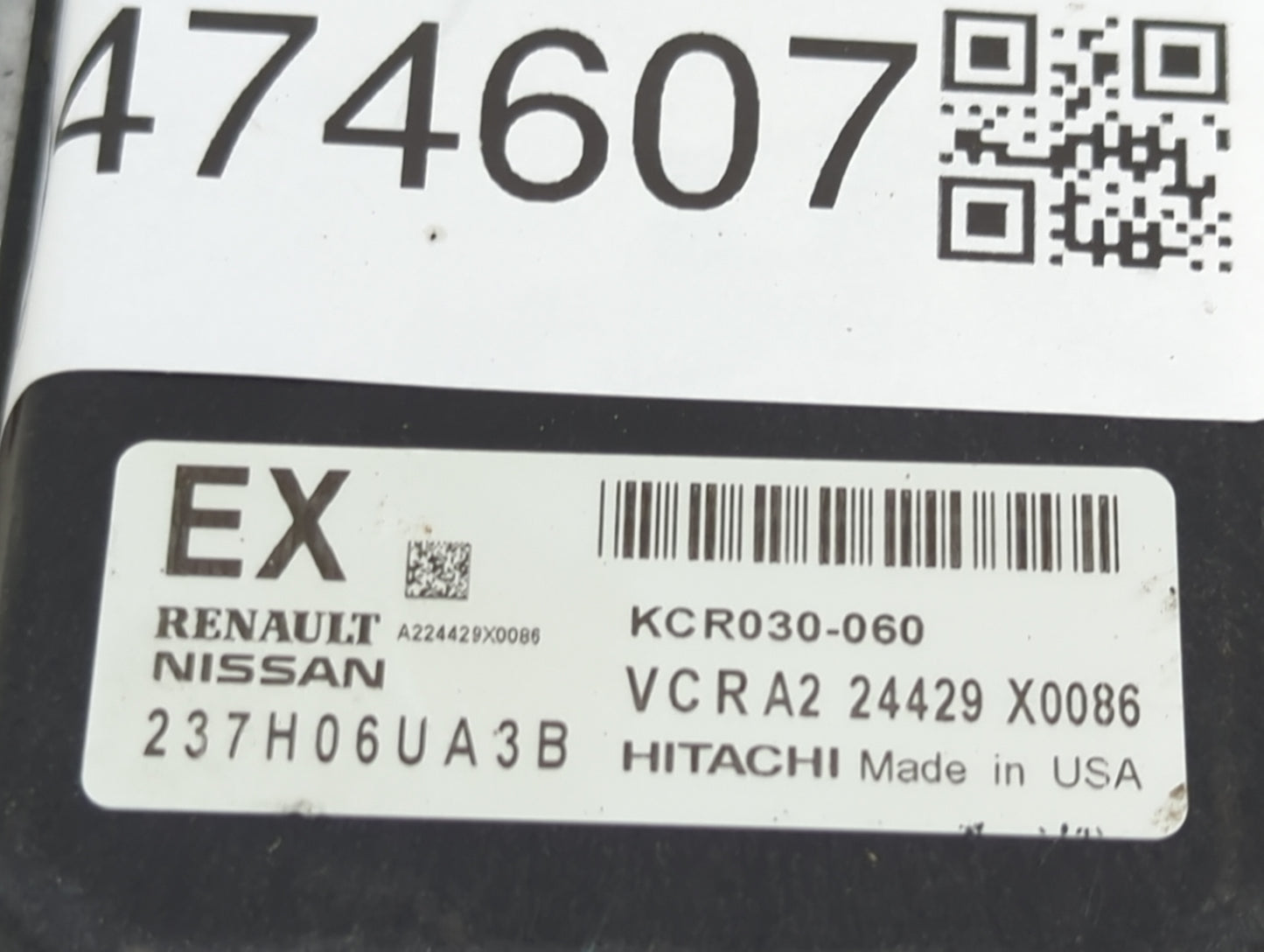 1983 Oldsmobile Omega PCM Engine Control Computer ECU ECM PCU OEM P/N:KCR030-060 237H06UA3B, VCRA2 24429 X0086 Fits OEM Used