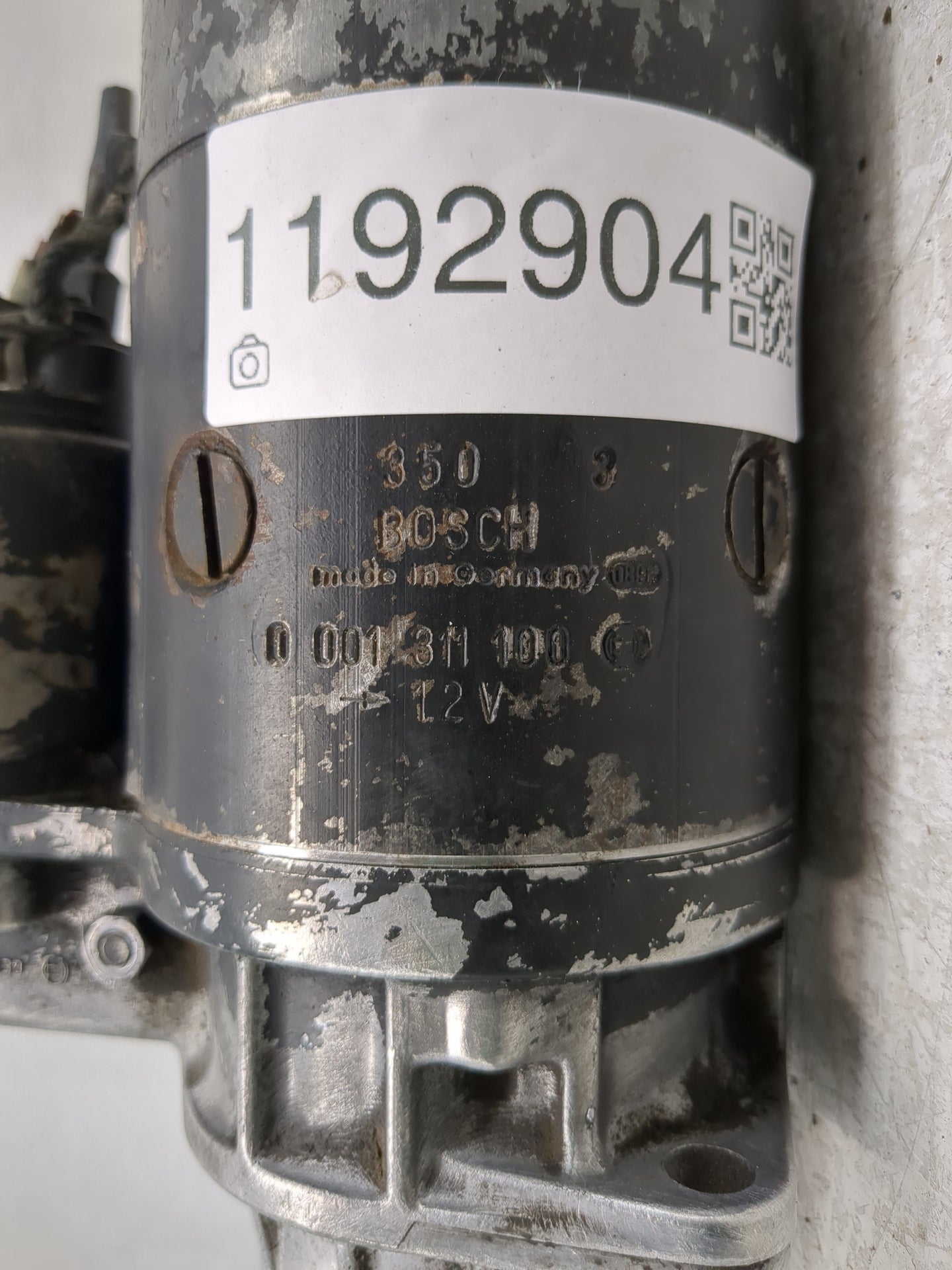 1984 Bmw 318i Car Starter Motor Solenoid OEM P/N:001311100 Fits OEM Used Auto Parts - Oemusedautoparts1.com