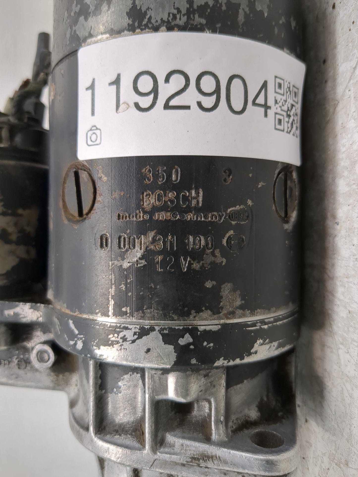 1984 Bmw 318i Car Starter Motor Solenoid OEM P/N:001311100 Fits OEM Used Auto Parts - Oemusedautoparts1.com