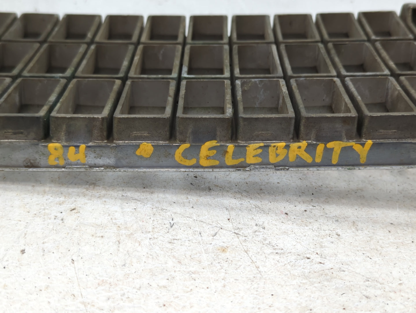 1984 Chevrolet Celebrity Front Grille Bumper Not Included - Oemusedautoparts1.com