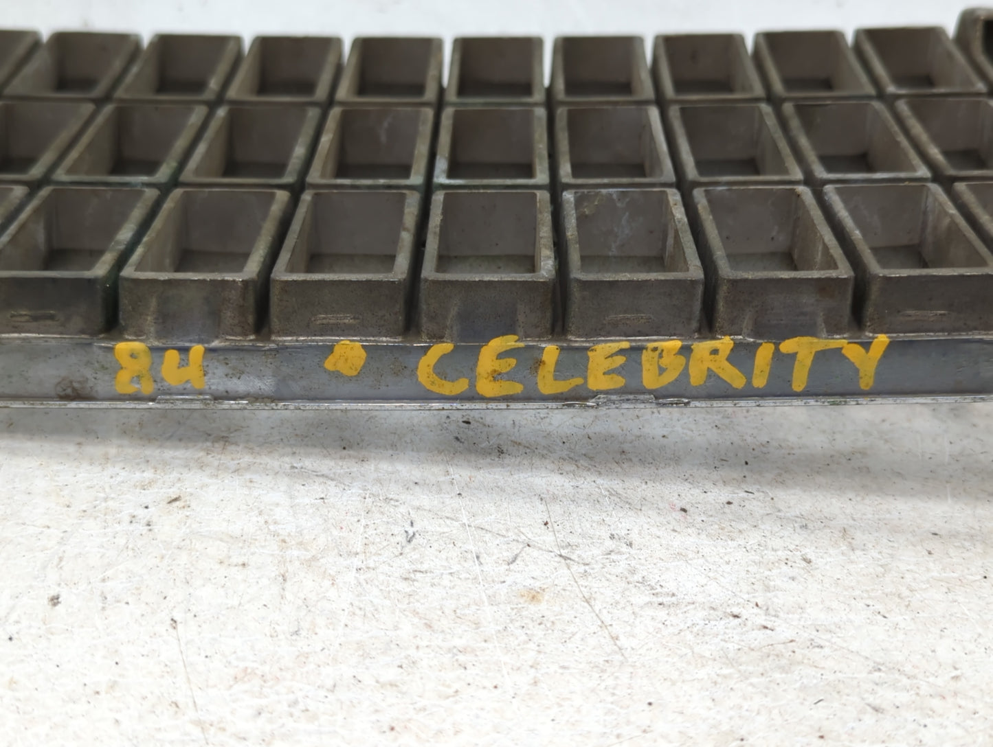 1984 Chevrolet Celebrity Front Grille Bumper Not Included - Oemusedautoparts1.com