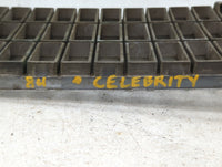 1984 Chevrolet Celebrity Front Grille Bumper Not Included - Oemusedautoparts1.com