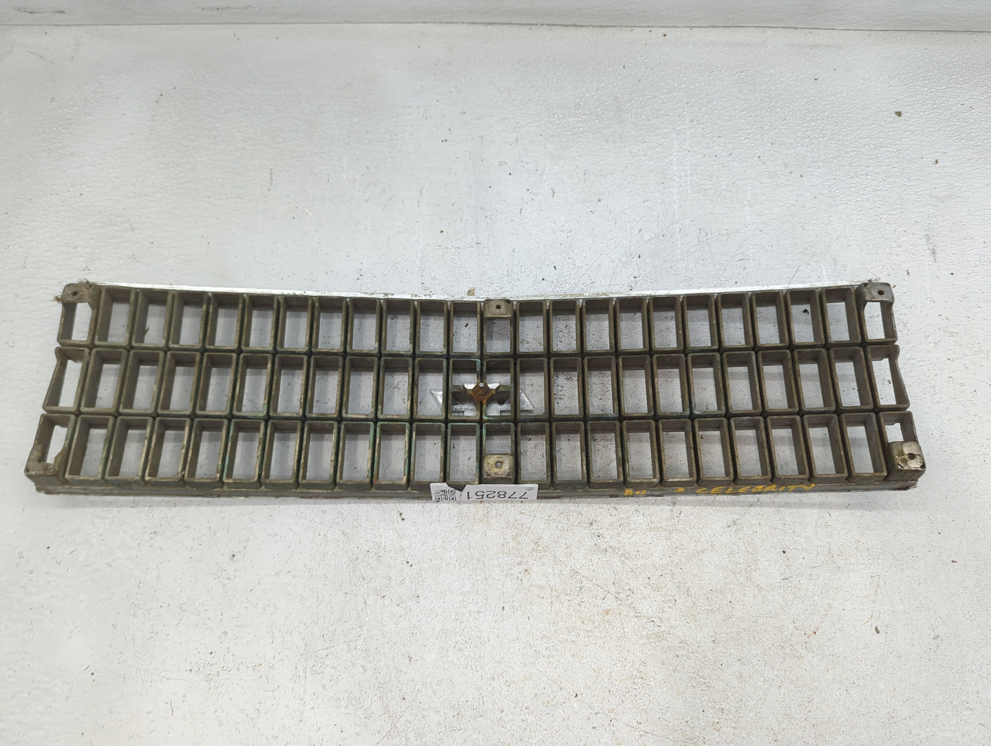 1984 Chevrolet Celebrity Front Grille Bumper Not Included - Oemusedautoparts1.com