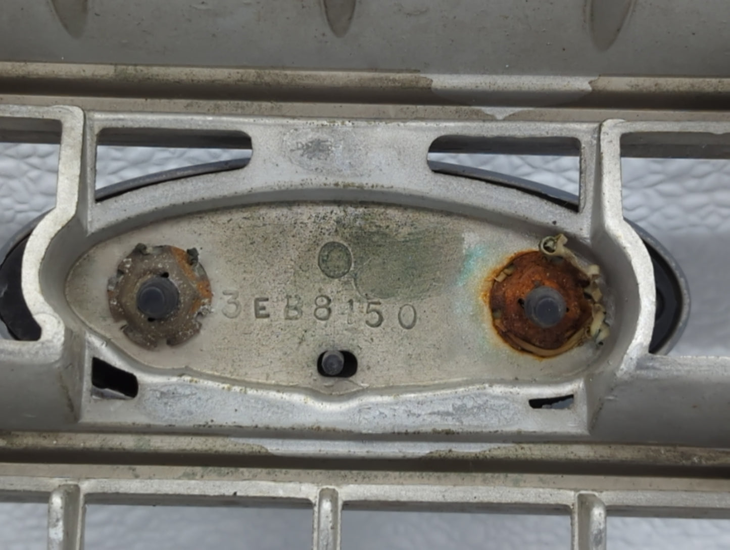 1984 Ford Escort Front Bumper Grille Cover - Oemusedautoparts1.com