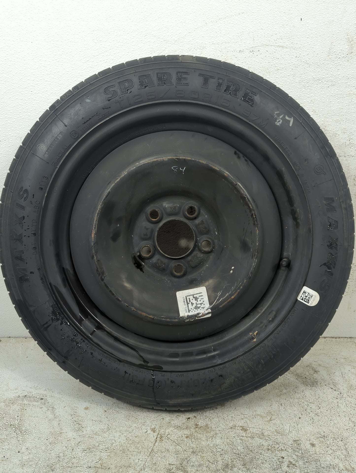1984 Ford Focus Spare Donut Tire Wheel Rim Oem - Oemusedautoparts1.com