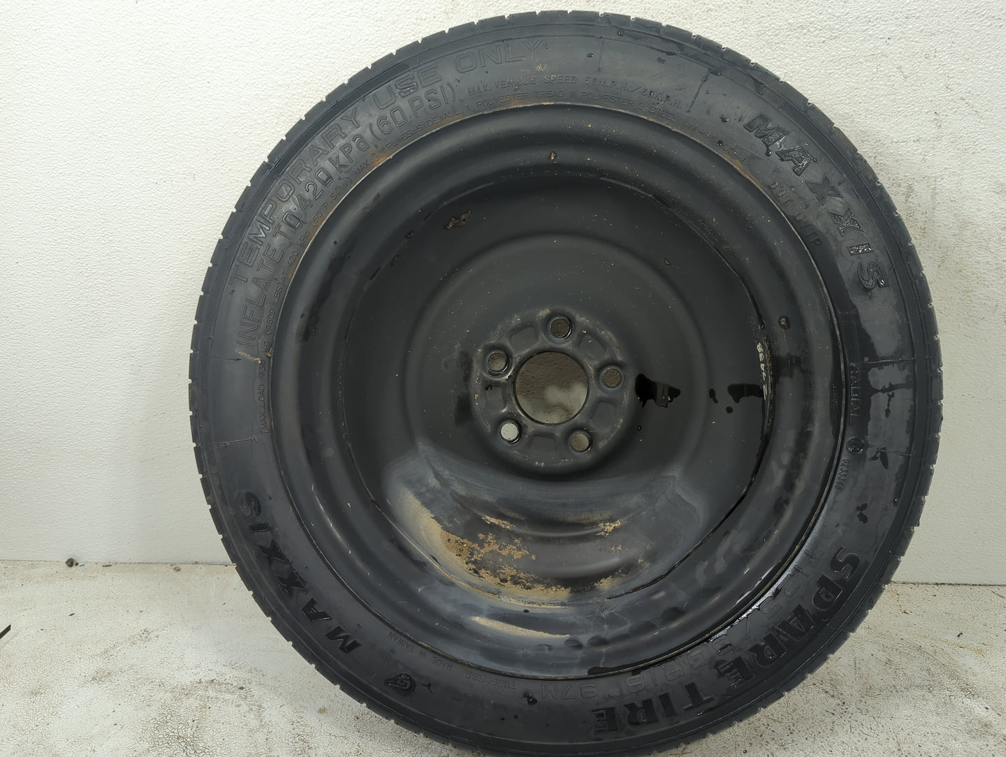 1984 Ford Focus Spare Donut Tire Wheel Rim Oem - Oemusedautoparts1.com