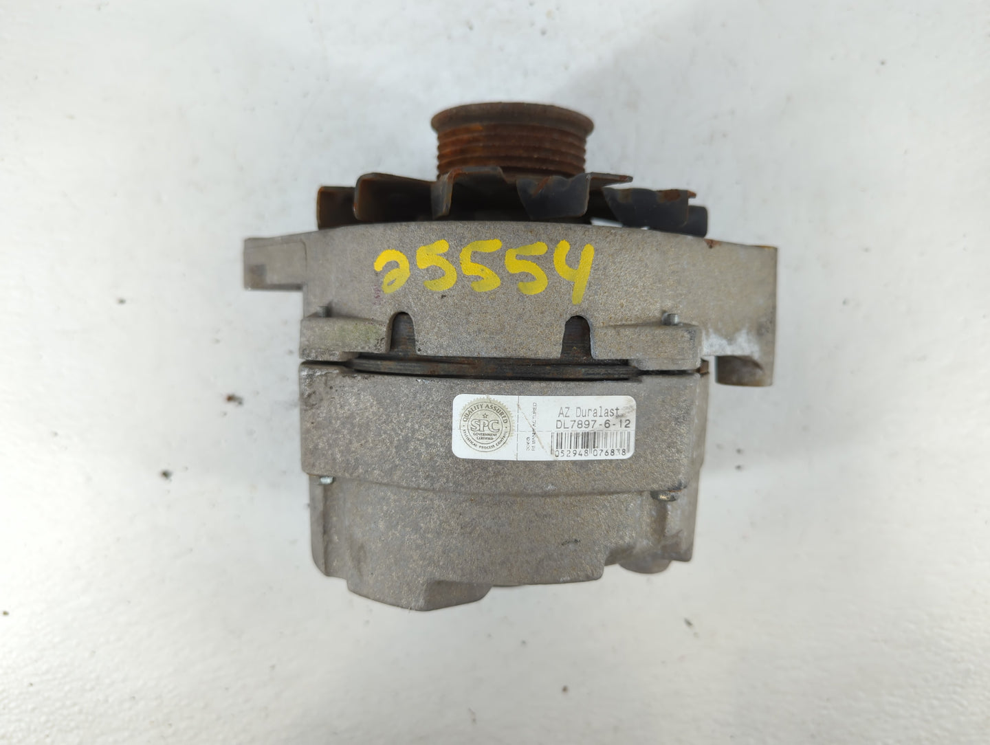 1985 Chevrolet Corvette Alternator Replacement Generator Charging Assembly Engine OEM P/N:DL7897-6-12 Fits OEM Used Auto Par