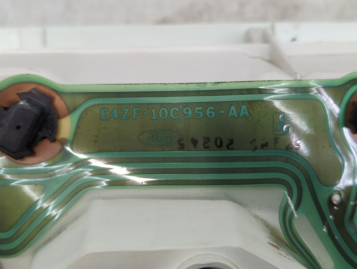 1985 Ford Mustang Instrument Cluster Speedometer Gauges P/N:E4ZF-10C956-AA Fits OEM Used Auto Parts - Oemusedautoparts1.com