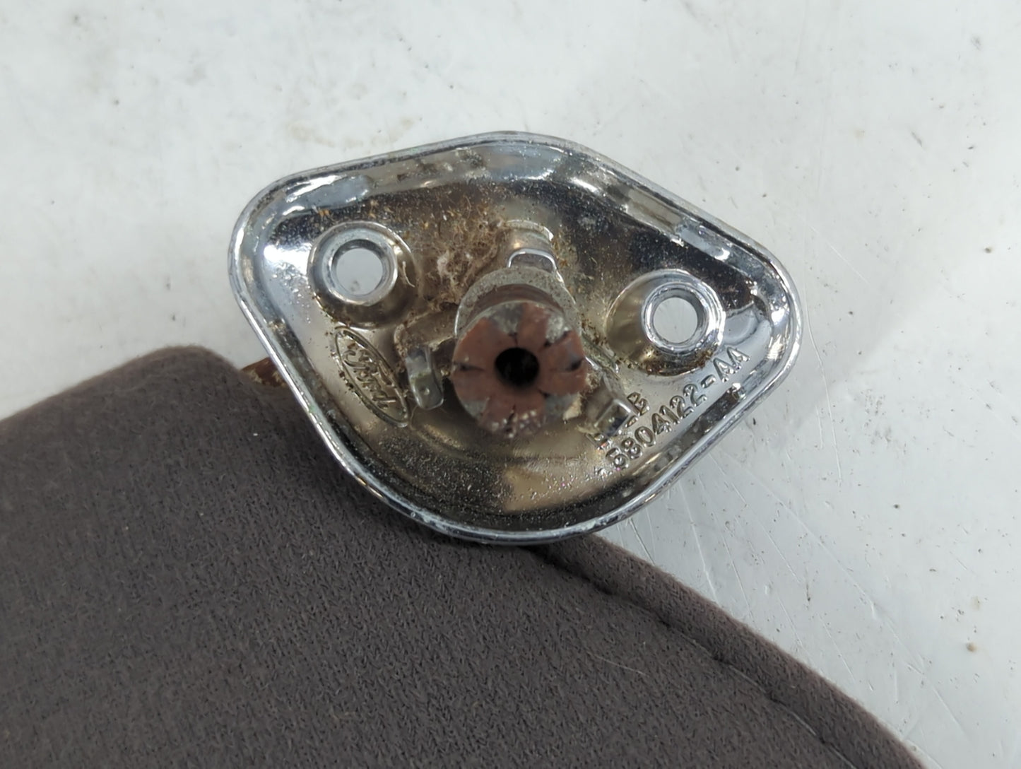1985 Ford Mustang Sun Visor Shade Replacement Passenger Right Mirror Fits OEM Used Auto Parts - Oemusedautoparts1.com