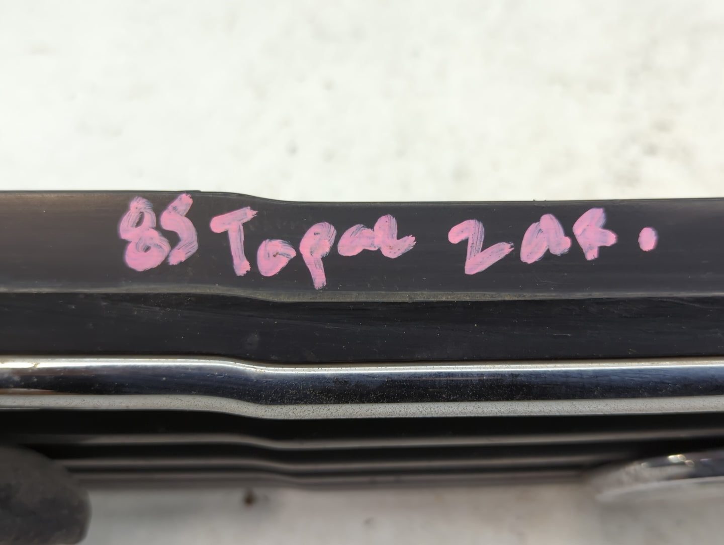 1985 Ford Topaz Front Grille Bumper Not Included - Oemusedautoparts1.com