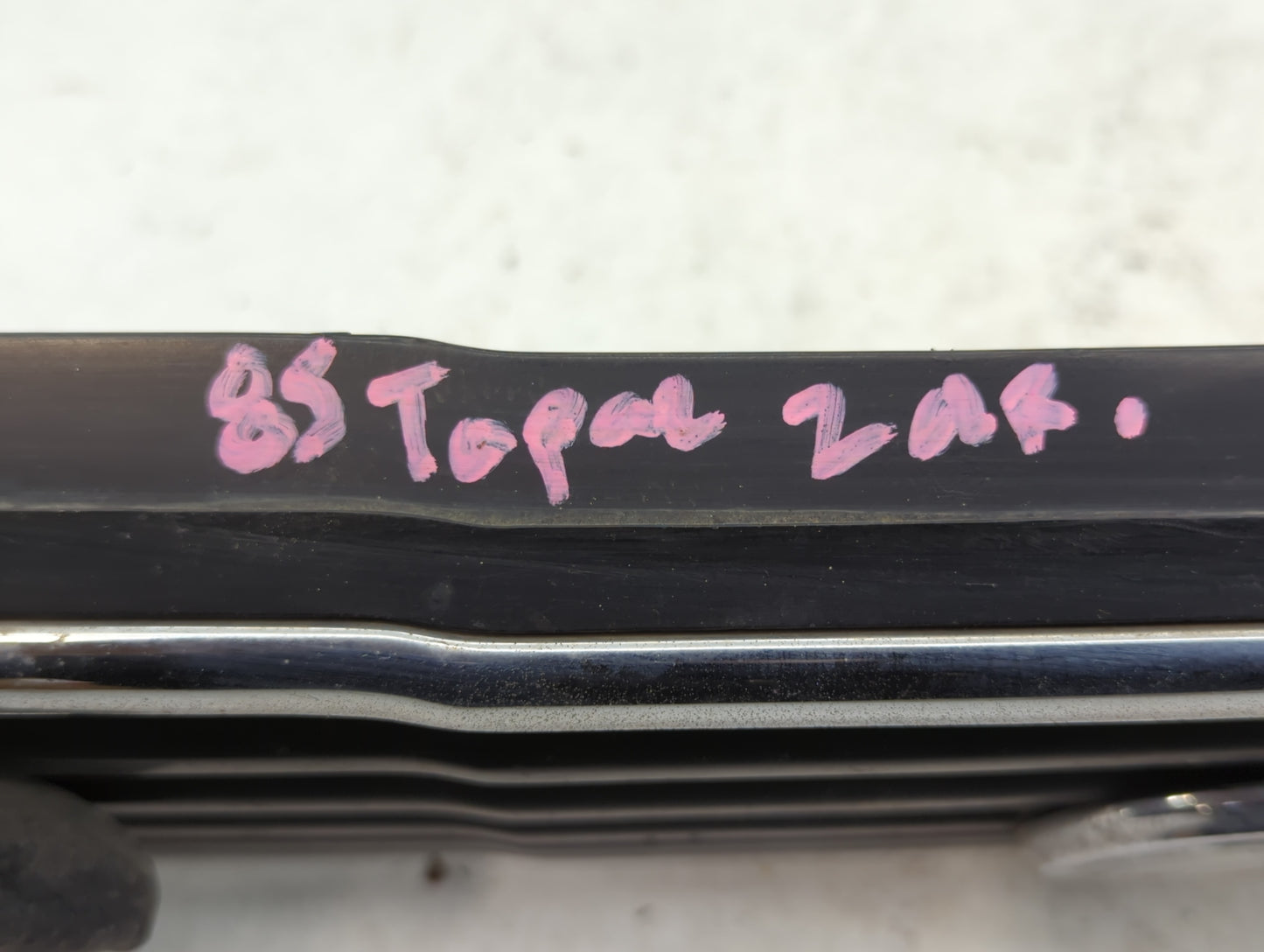 1985 Ford Topaz Front Grille Bumper Not Included - Oemusedautoparts1.com