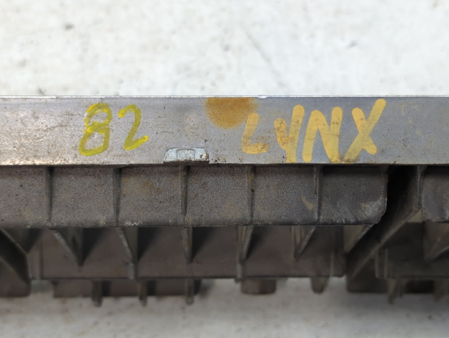1985 Mercury Lynx Front Grille Bumper Not Included - Oemusedautoparts1.com