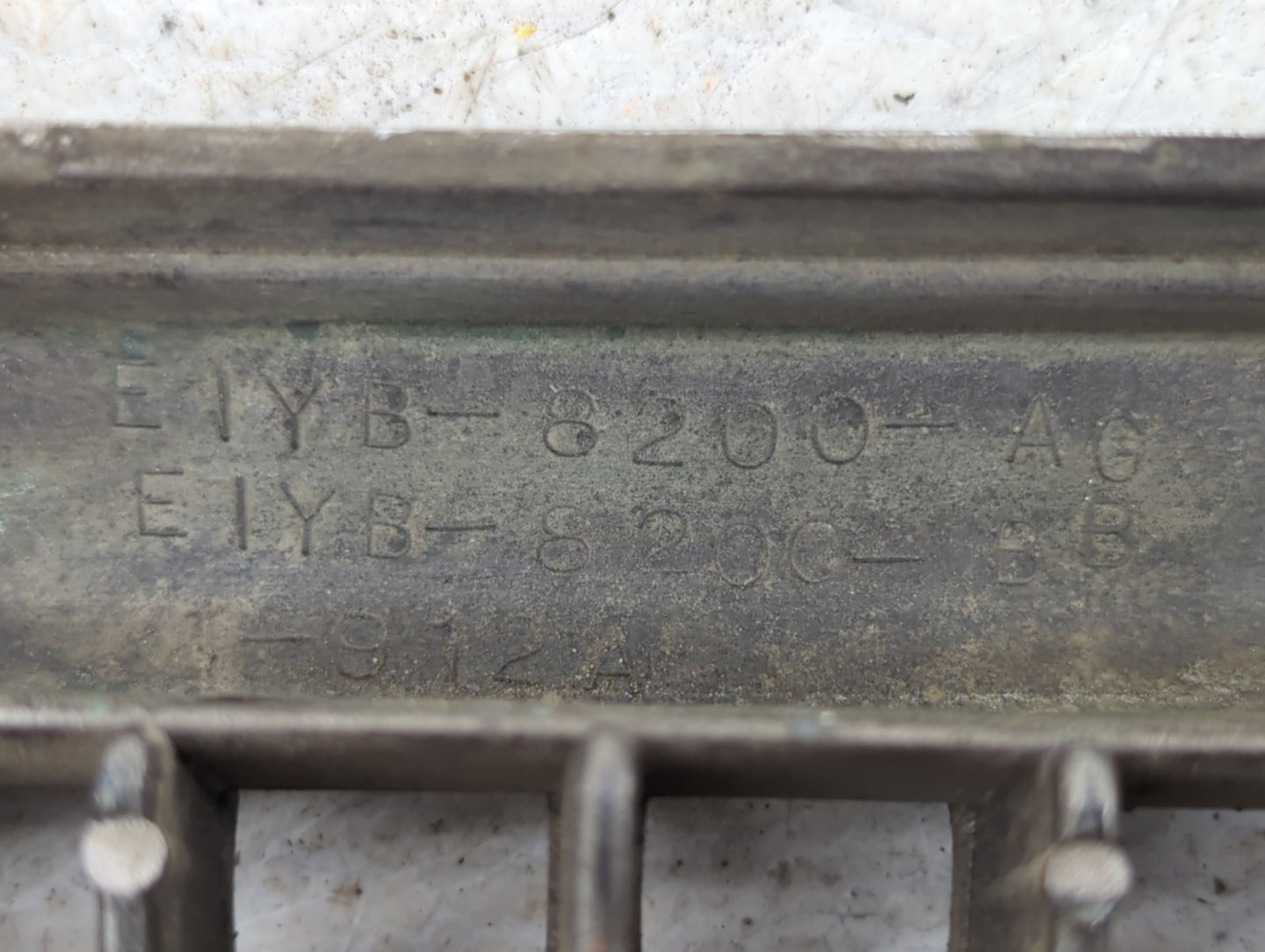 1985 Mercury Lynx Front Grille Bumper Not Included - Oemusedautoparts1.com