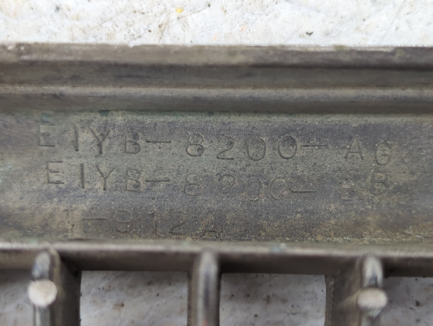 1985 Mercury Lynx Front Grille Bumper Not Included - Oemusedautoparts1.com