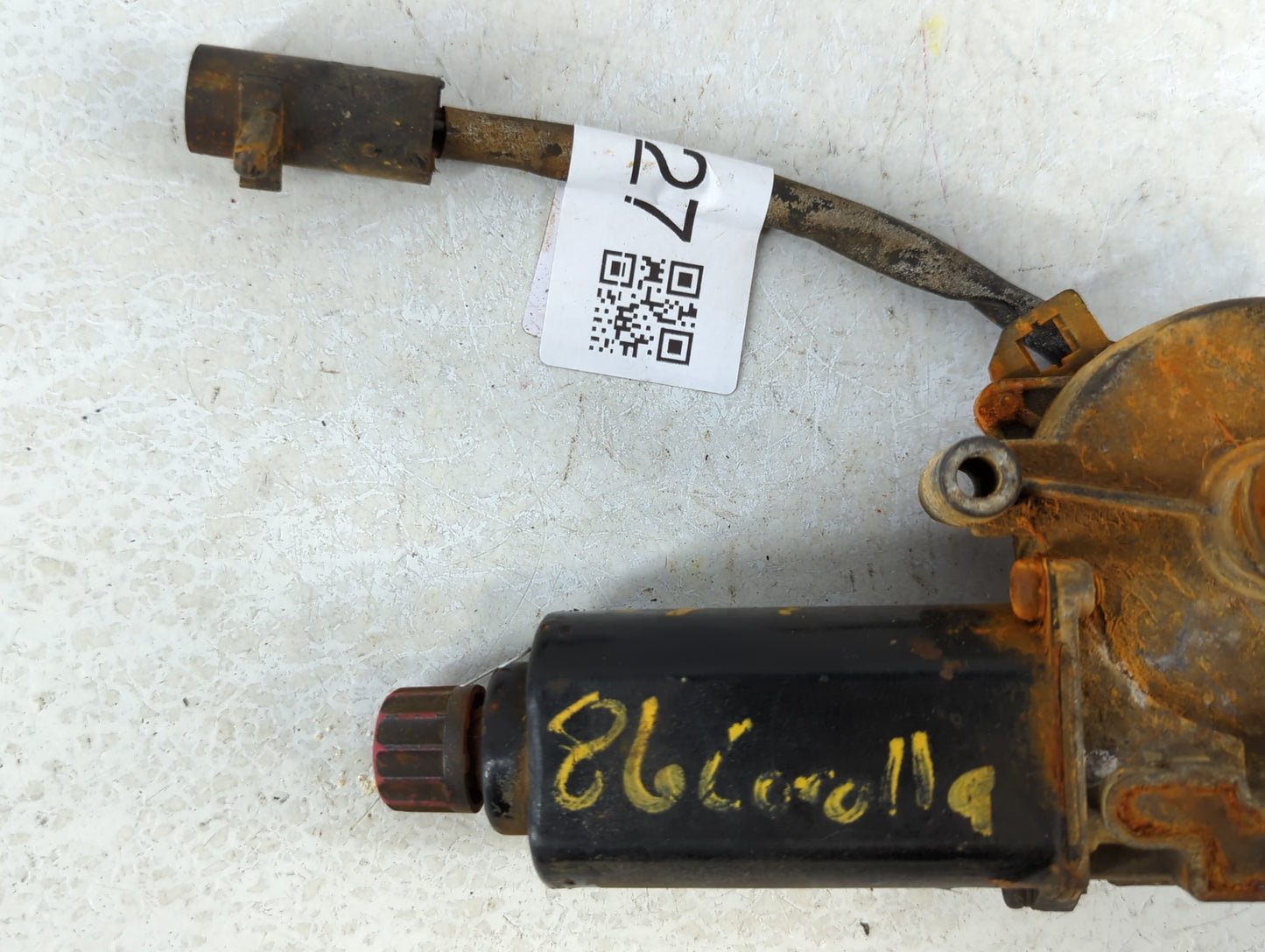 1986 Toyota Corolla WINDOW MOTOR - Oemusedautoparts1.com