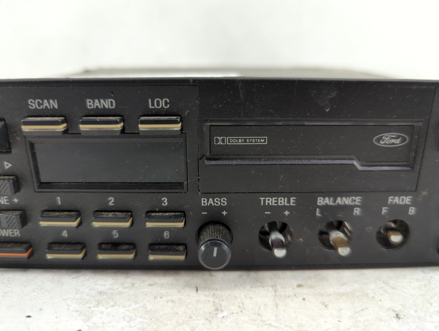 1987 Ford F Series Radio AM FM Cd Player Receiver Replacement P/N:E8LF-19B165-AB Fits OEM Used Auto Parts - Oemusedautoparts