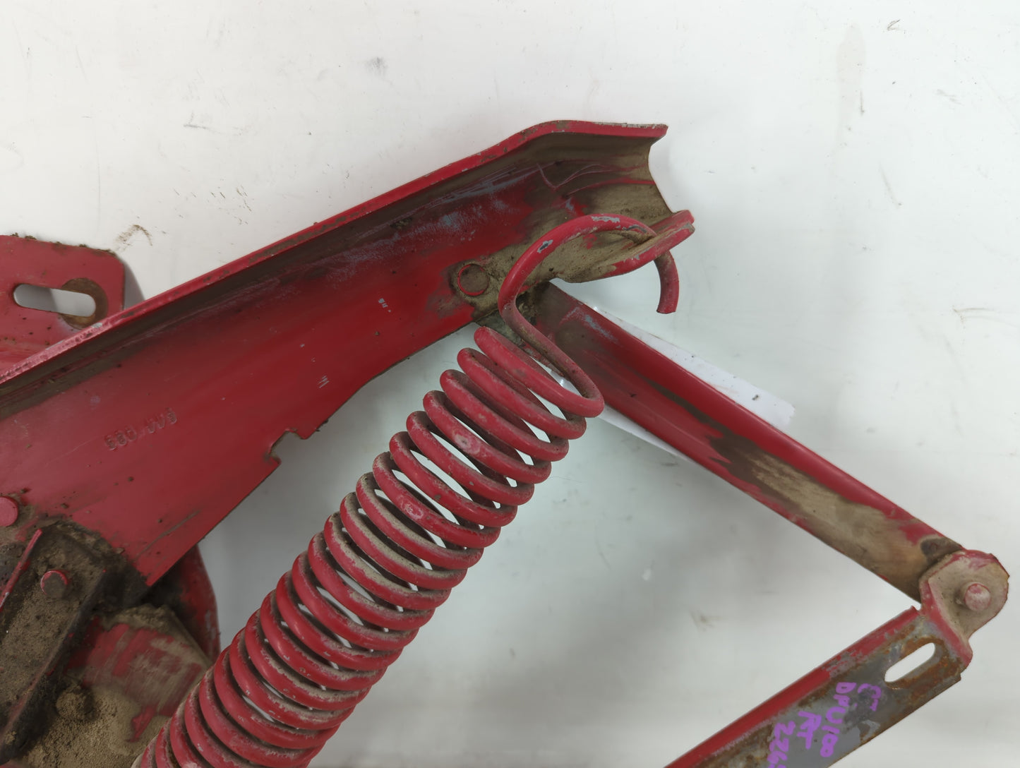 1987 Gmc 100 Passenger Right Hood Hinge Red - Oemusedautoparts1.com