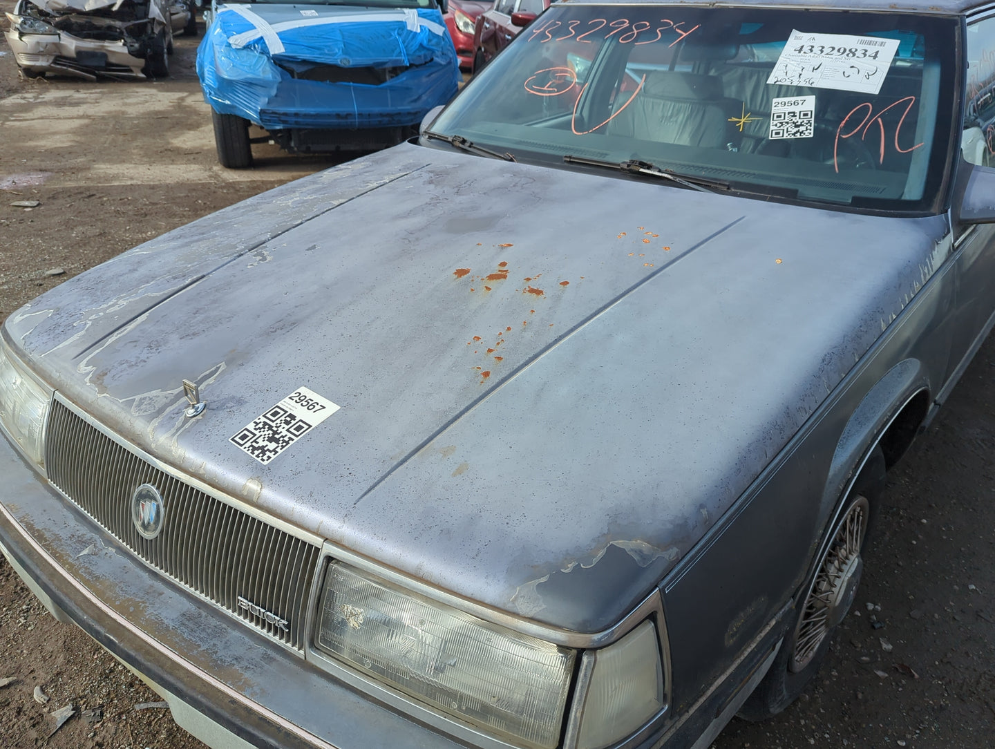 1988 Buick Electra Hood Oem - Oemusedautoparts1.com